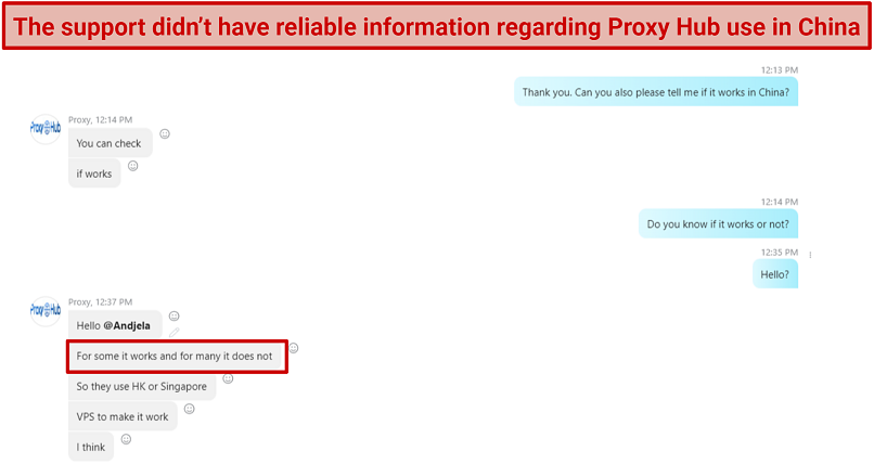 Does Proxy Hub Work in China? Unsure